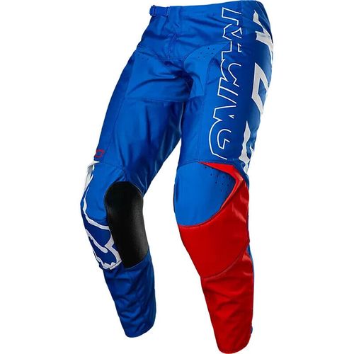 Fox Racing Youth 180 Skew Pants White/Red/Blue
