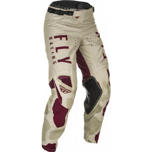 NEW Fly Racing Kinetic K221 Pants (2021) Stone/Berry SIZE 28 374-53728