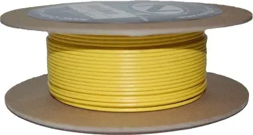 Yellow 100ft 18 gauge 18ga Primary Wire Namz NWR-4-100