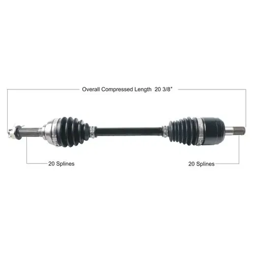 Tytaneum Front Right HD CV Axle SUZ-6009HD