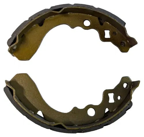 Emgo Front Grooved Brake Shoe for Kawasaki 1992-00 Mule 500 550 KAF300