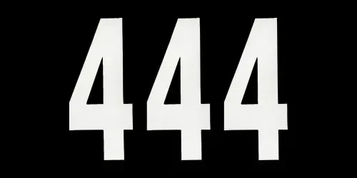 Factory Effex 3pk 6in Number 4 Stickers White 02-4464