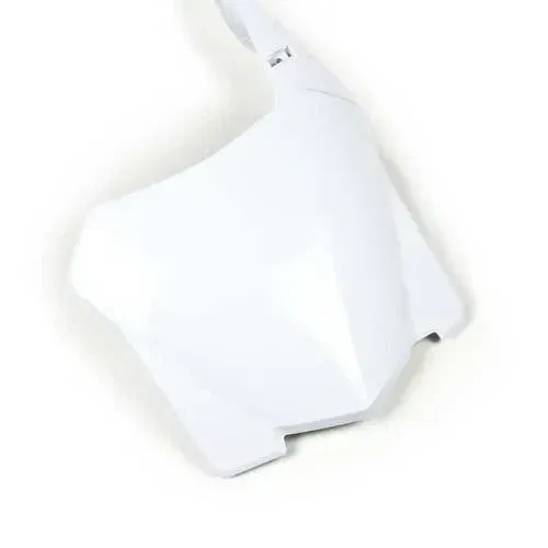 Factory Effex White Front Number Plate 11-73326 for CRF250R 08-09 CRF450R 08