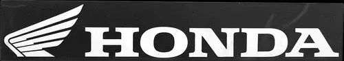 Factory Effex 12in Honda Sticker White 06-94314