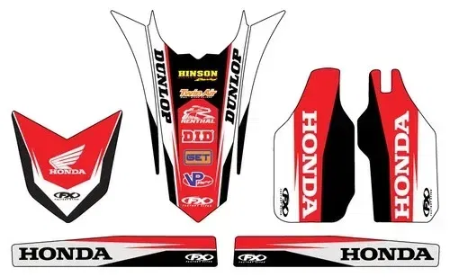 Factory Effex Sticker Trim Kit 17-50304 for Honda CR125 250 00-03 CRF450R 02-03