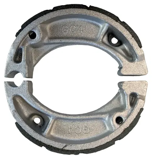 Emgo Front or Rear Grooved Brake Shoe for Honda 97-03 XR70R 1985-03 XR80R XR100R