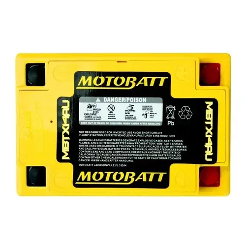 MotoBatt AGM Battery 1985 for Kawasaki VN 700A Vulcan 1984-85 ZN 700A ZN750A LTD