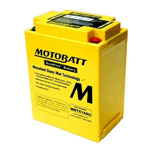 MotoBatt AGM Battery 1983 fits Honda CX 650C Custom 1987 CB 700SC Nighthawk
