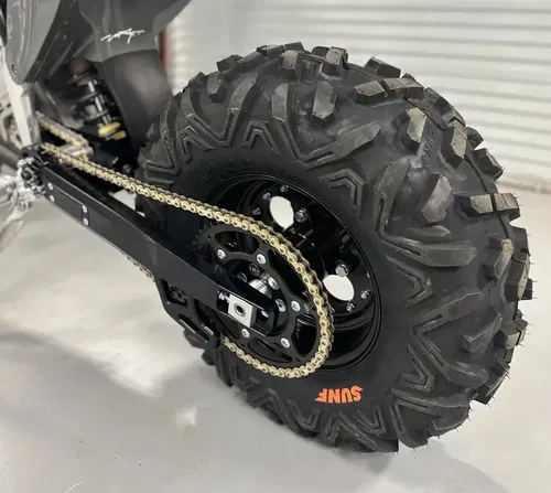 BVC Big Wheel Kit fits Stark Varg Bare Swingarm Kanati Tire Foot Pegs Kickstand