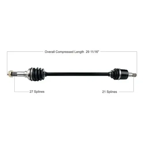 Tytaneum Front Left Right CV Axle 813-0224