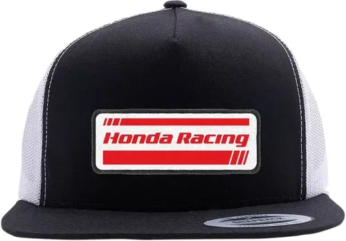 FX Honda Racing Snapback Mesh Hat Black White 22-86304