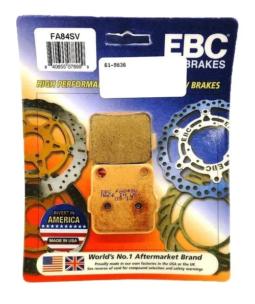 EBC Severe Brake Pads Front Caliper Pad for Yamaha 99-up YFM 400 Big Bear FA84SV