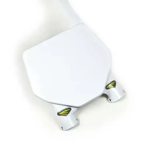 Cycra White Front Number Plate 12-73340 for CR125 250 CRF150 230 250 450 04-07