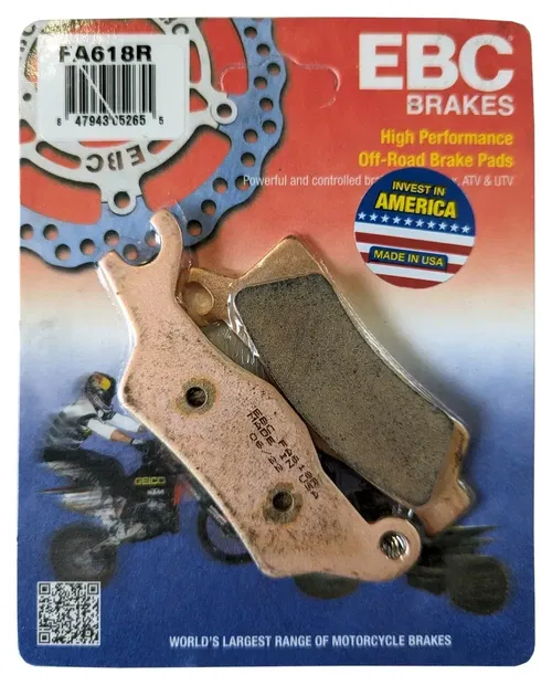 Front Left Brake Pads Sintered for Can Am 12-15 Renegade 800R 18-23 Renegade 850