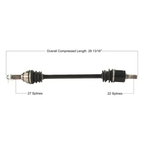 Tytaneum Front Left Right CV Axle JDR-7016