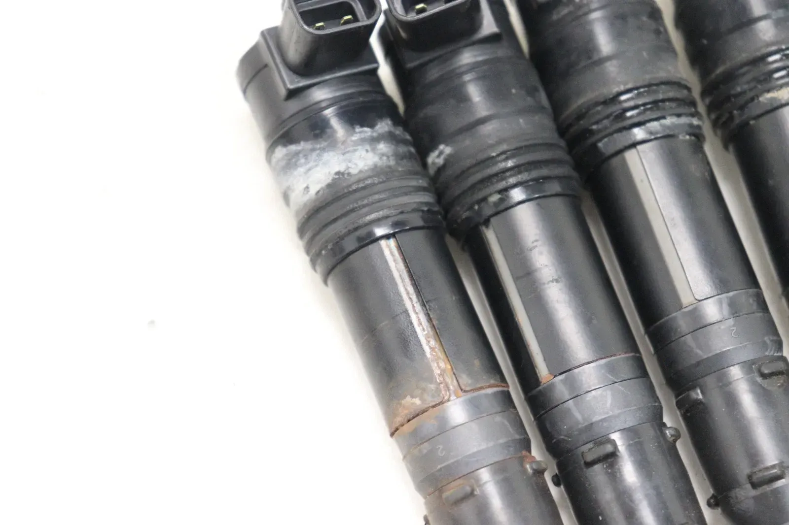 11-15 KAWASAKI NINJA ZX10R OEM IGNITION COILS COIL SPARK PLUG CAPS