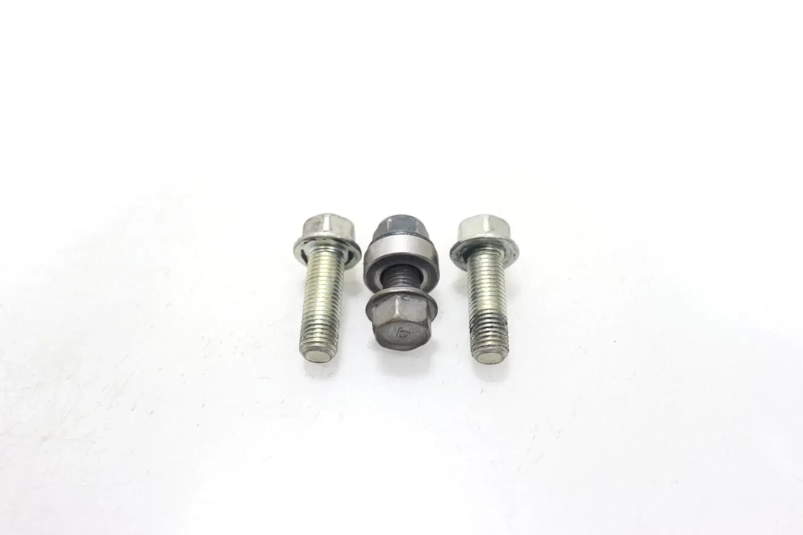 18-23 KAWASAKI NINJA 400 OEM UPPER NOSE FAIRING MIRROR GAUGES STAY BRACKET BOLTS