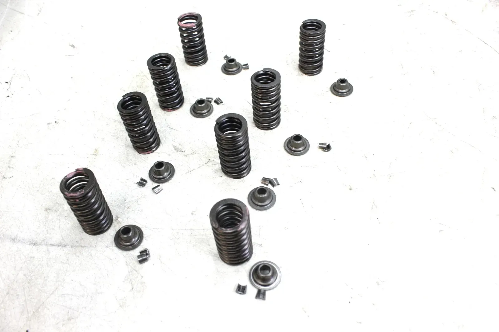 2009 - 2012 HONDA CBR600RR EXHAUST SPRING AND SEAT ASSEMBLY SET