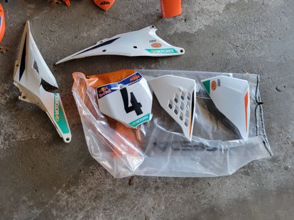 KTM Factory Plastics