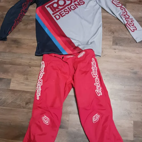 Troy Lee Design Pants And Jersey 