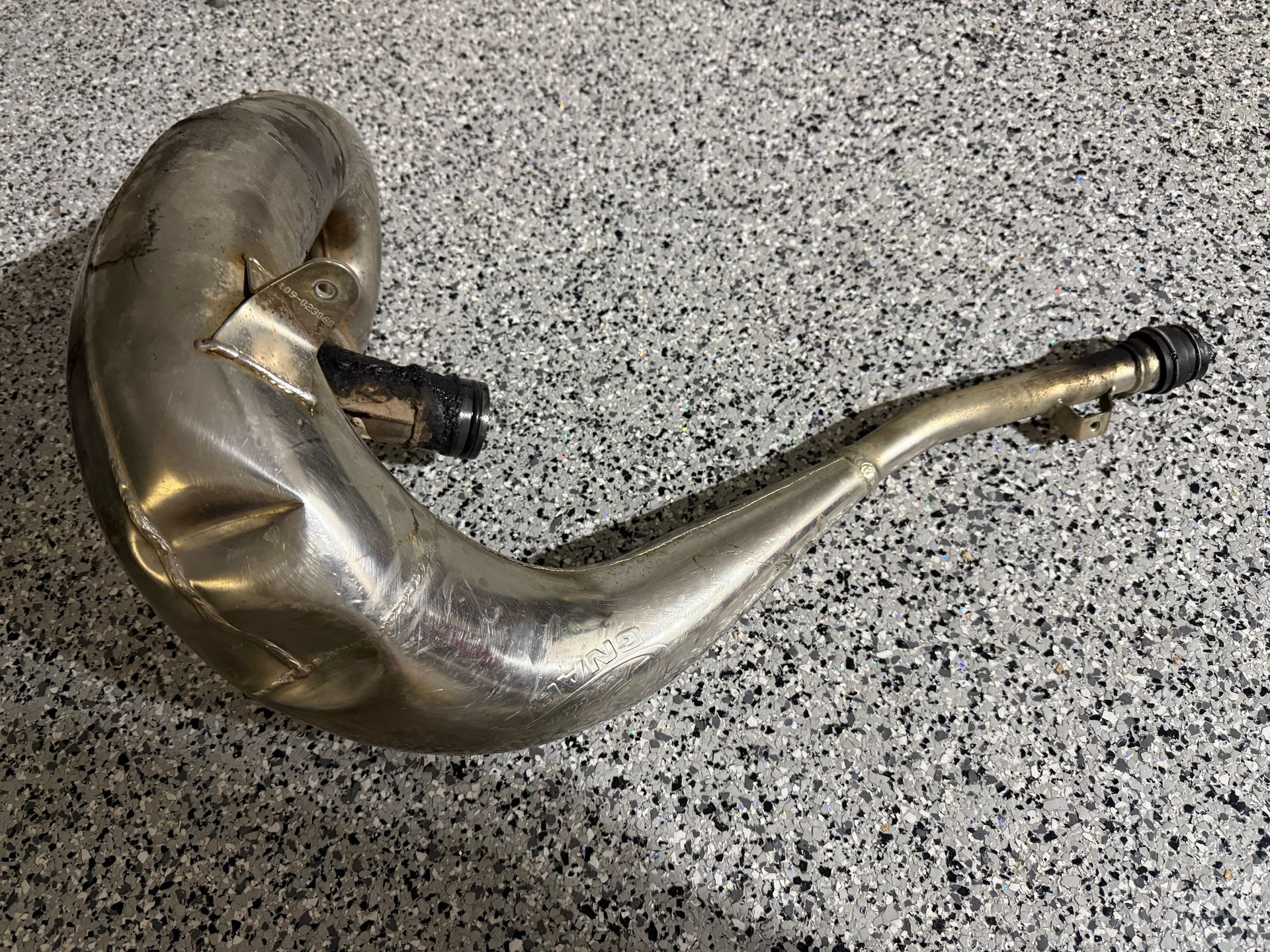 2005 RM250 FMF Gnarly Pipe
