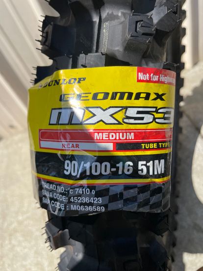 Dunlop Mx 53