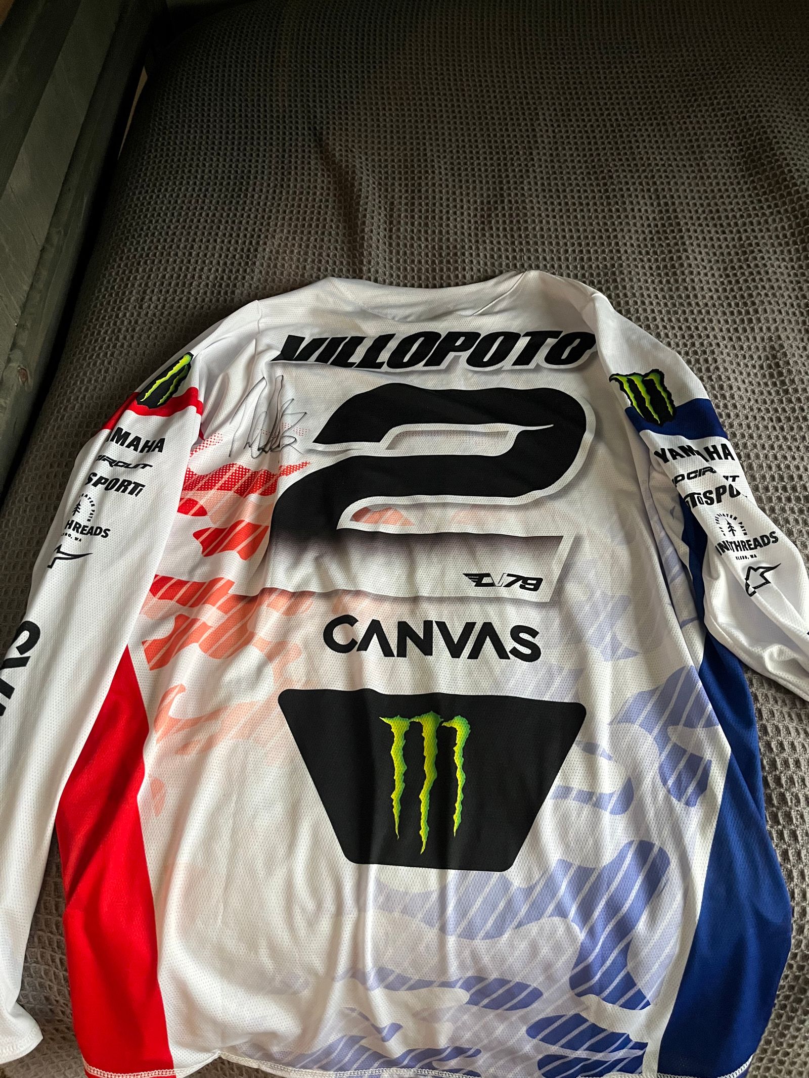 Ryan Villopoto Signed Jersey