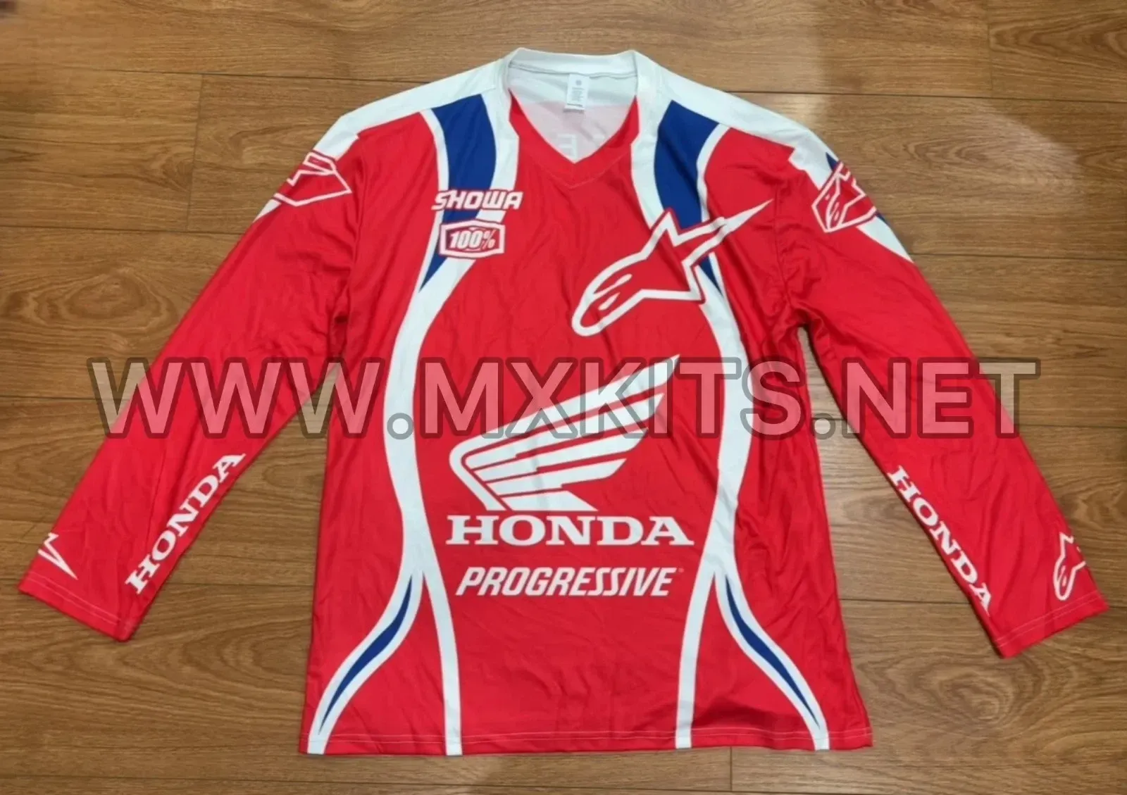 Hunter Lawrence 96 Red 2026 Replica Jersey HRC Honda Supercross Motocross Shirt