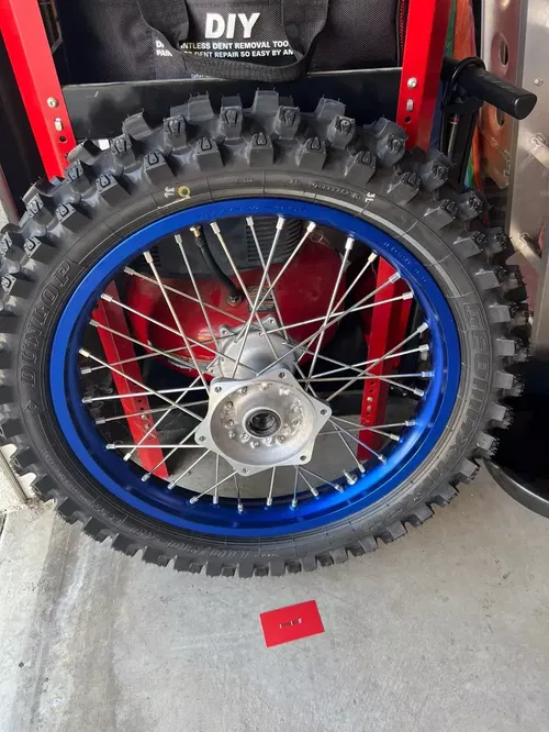NEW 2025 Yamaha YZ450F OEM REAR WHEEL 19X2.15 with TIRE MX B2W-25302-30-00