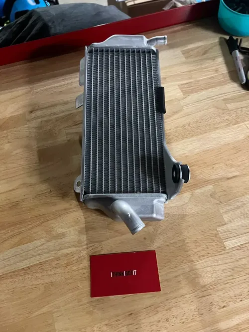 NEW 2025 Yamaha YZ450F OEM Left Radiator With Shield BHR-1240A-00-00