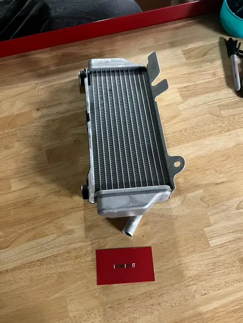 NEW 2025 Yamaha YZ450F OEM Left Radiator With Shield BHR-1240A-00-00