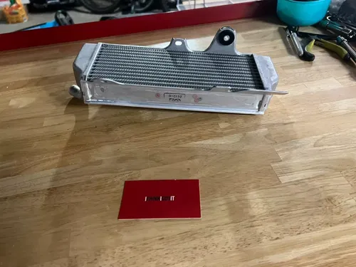 NEW 2025 Yamaha YZ450F OEM Left Radiator With Shield BHR-1240A-00-00