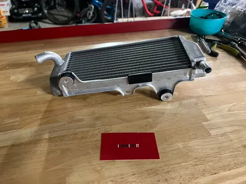 NEW 2025 Yamaha YZ450F OEM Left Radiator With Shield BHR-1240A-00-00