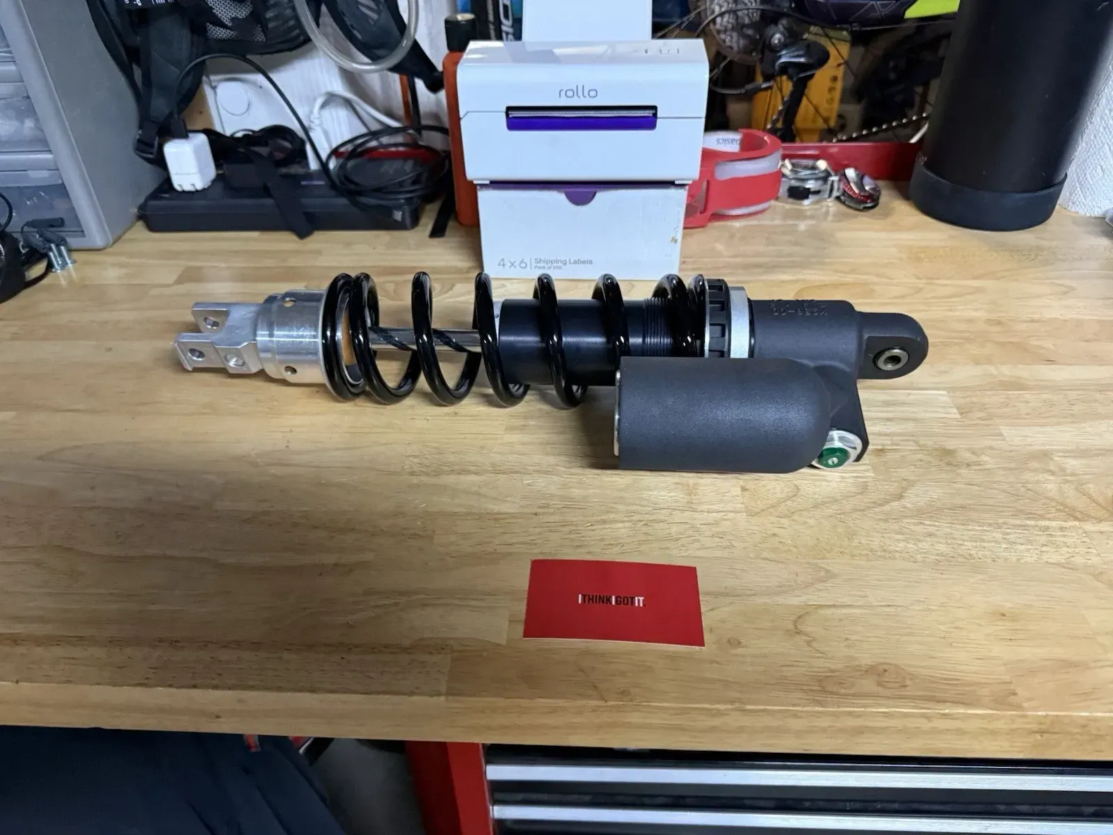 NEW 2025 Kawasaki 25-26 KX 450 OEM Showa Rear Shock Absorber 45014-0802