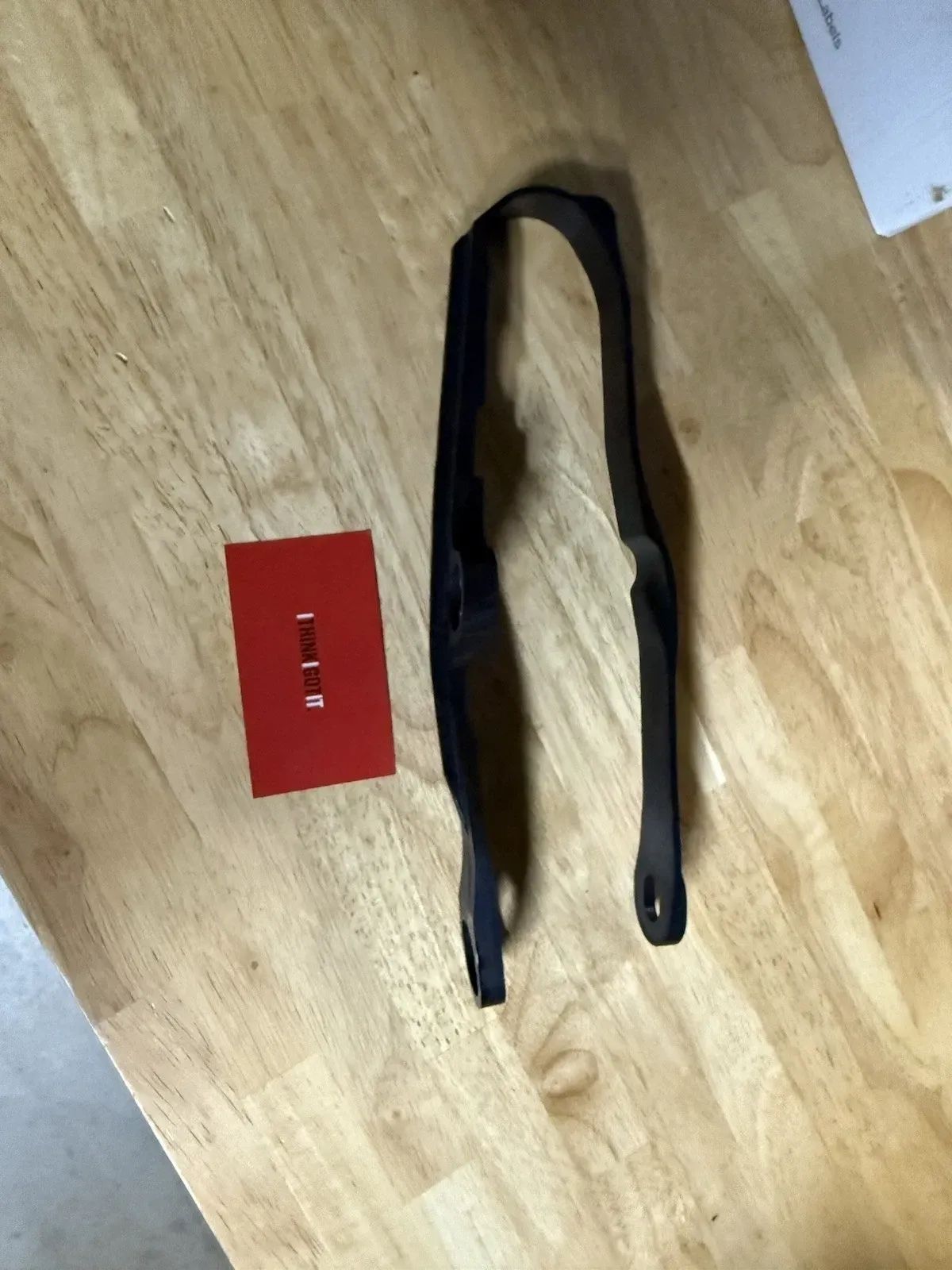 NEW 2025 Kawasaki KX250 OEM Swingarm Chain Slider Guide 12053-0254