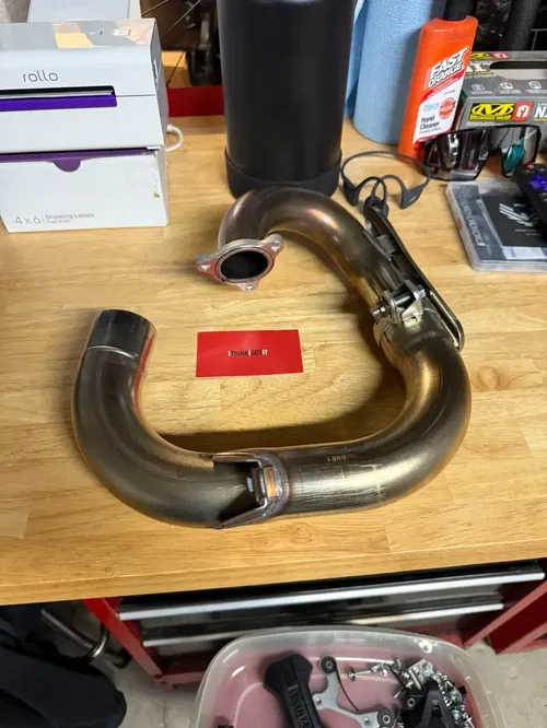NEW 2025 Yamaha YZ450F OEM Exhaust Header BHR-14611-00-00 BHR-14621-00-00
