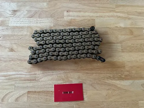 NEW 2024 Yamaha YZ250F OEM Drive Chain 9Y582-60113-00+QuickLink 94682-60001-00
