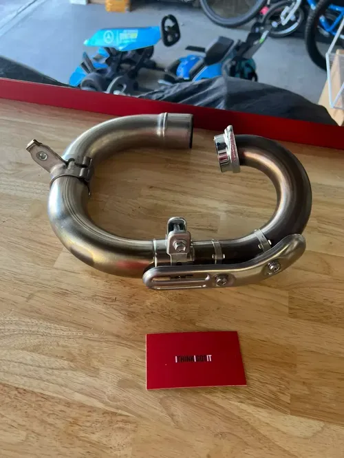 NEW 2024 Yamaha YZ250F OEM Exhaust Header B7B-14611-01-00