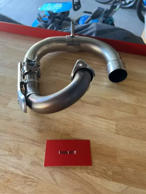 NEW 2024 Yamaha YZ250F OEM Exhaust Header B7B-14611-01-00