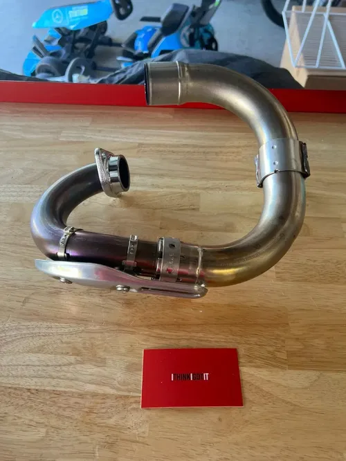 NEW 2024 Yamaha YZ250F OEM Exhaust Header B7B-14611-01-00