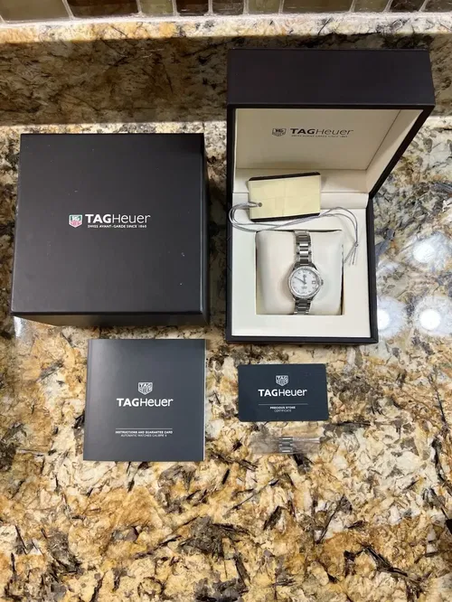 TAG Heuer Carrera White Women's Watch - WAR2414.BA0776
