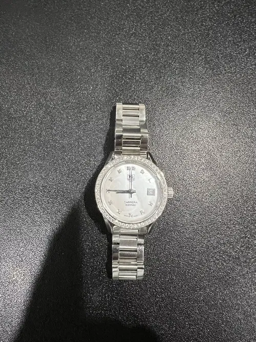 TAG Heuer Carrera White Women's Watch - WAR2414.BA0776