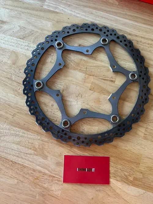 NEW 2024-2025 Yamaha YZ250F YZ450F OEM Front Brake Rotor B2W-2581T-00-00