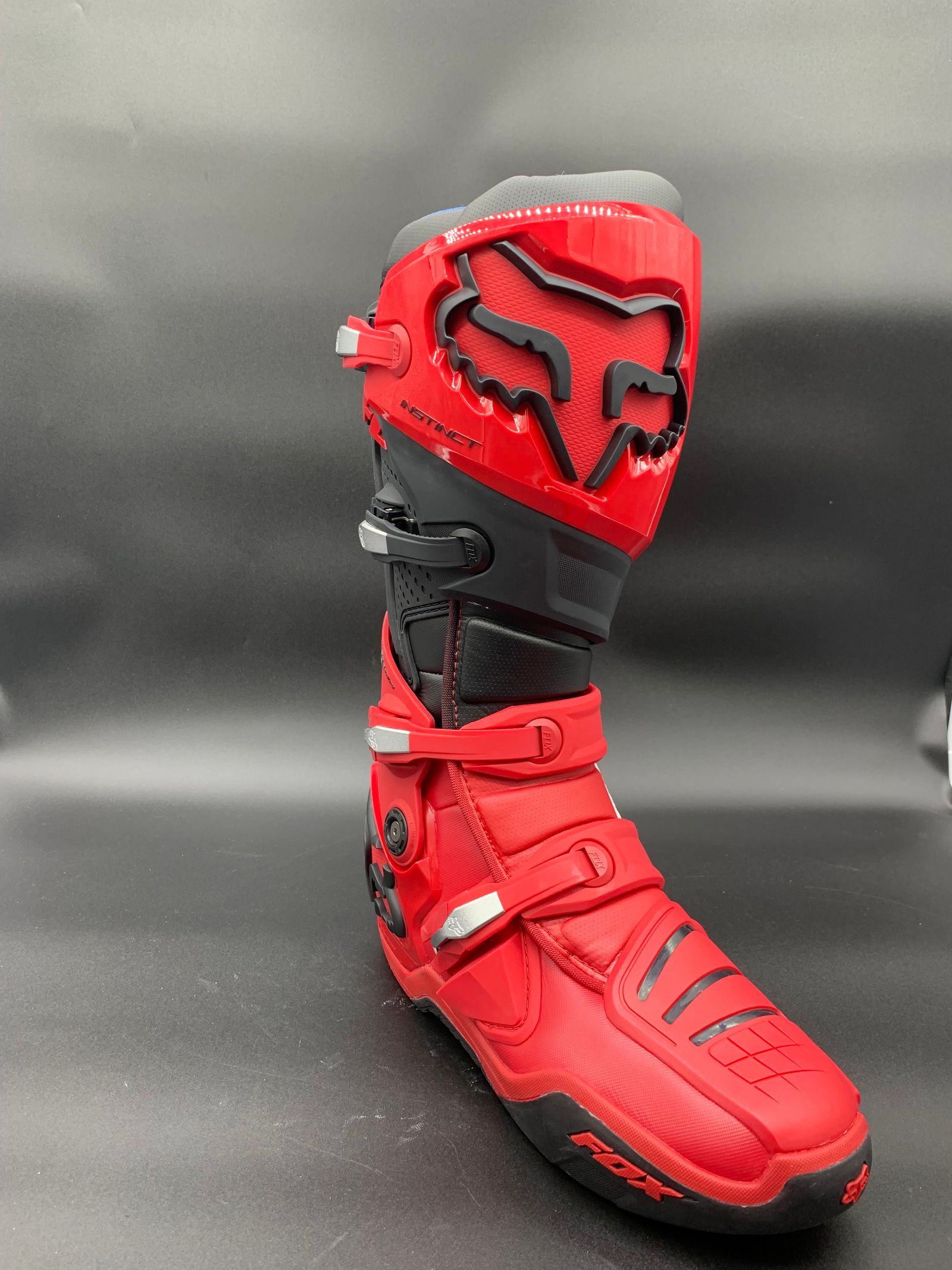 Fox racing boots red online