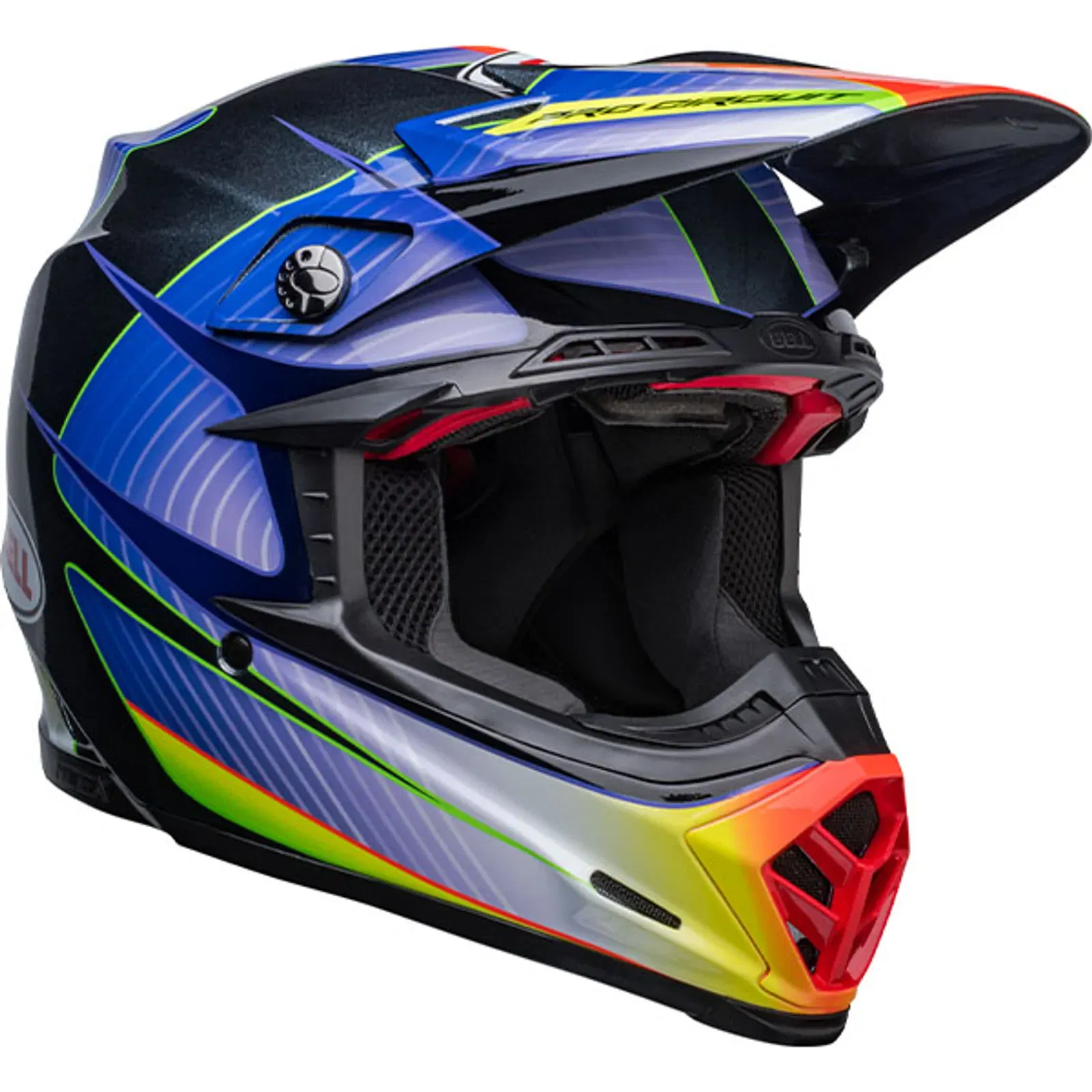 PRO CIRCUIT REPLICA 23 GLOSS SILVER/METALLIC FLAKE MOTO-9 FLEX