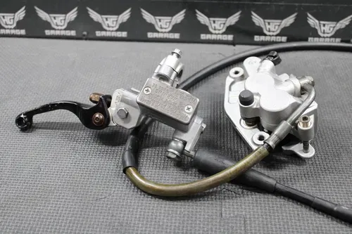 2000 KAWASAKI KX125 KX250 OEM FRONT BRAKE CALIPER MASTER CYLINDER ASV LEVER LINE