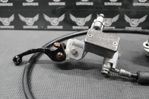 2000 KAWASAKI KX125 KX250 OEM FRONT BRAKE CALIPER MASTER CYLINDER ASV LEVER LINE