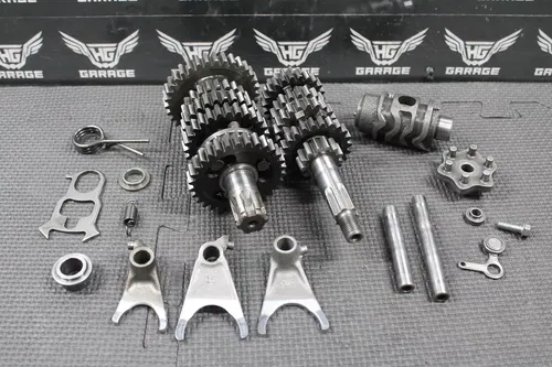 1997 KAWASAKI 95-97 KX100 88-97 KX80 OEM TRANSMISSION TRANS GEARBOX SHIFT FORKS