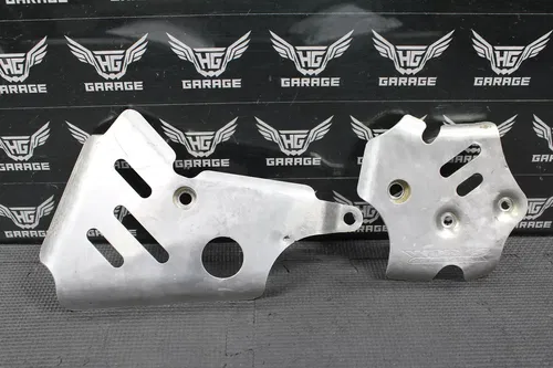 2003 2004 YAMAHA YZ250 2 STROKE WORKS CONNECTION FRAME GUARDS SHIELDS PROTECTORS