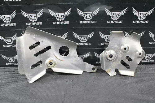 2003 2004 YAMAHA YZ250 2 STROKE WORKS CONNECTION FRAME GUARDS SHIELDS PROTECTORS